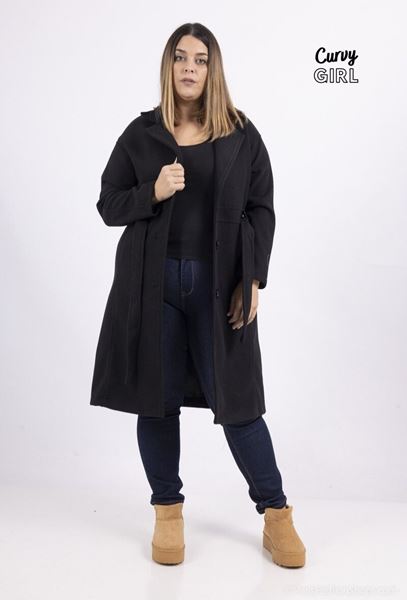 Picture of CUVY GIRL LINED COAT